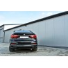 LAME DU PARE CHOCS ARRIERE BMW X6 F16 MPACK - MAXTON DESIGN - FINITION NOIR BRILLANT - AUTODC