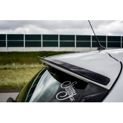 SPOILER CAP RENAULT CLIO MK4 - MAXTON DESIGN - FINITION NOIR BRILLANT - AUTODC
