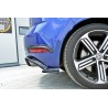 LAME DU PARE CHOCS ARRIERE VW GOLF 7 R (APRES FACELIFT) - MAXTON DESIGN - FINITION NOIR BRILLANT - AUTODC