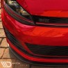 LAME DU PARE-CHOCS AVANT VW GOLF 7 GTI - MAXTON DESIGN - FINITION NOIR BRILLANT - AUTODC