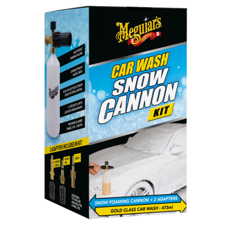 CANON A NEIGE / A MOUSSE MEGUIARS SNOW CANNON + PRODUITS ULTIMATE