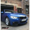 LAME DE PARE CHOC AVANT PERFORMANCE BMW SERIE 3 F30/F31 (11-19) - POUR PACK M - NOIR MAT - AUTODC
