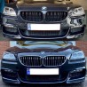SET DE CALANDRE LOOK M6 DOUBLES LIGNES NOIR BRILLANT POUR BMW SÉRIE 6 F06 F12 F13 (11-18) - AUTODC