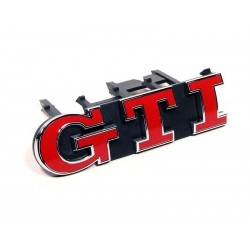 LOGO GTI ROUGE CLUBSPORT POUR CALANDRE AVANT GTD GTI POUR VW GOLF 7 (12-19) - ROUGE - ORIGINE VW - AUTODC