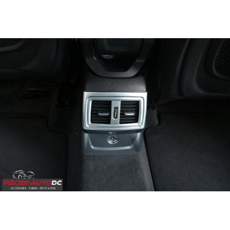 Cache de console centrale arrière avec grille aération pour BMW X1