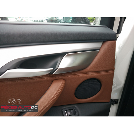 Poignée Porte Voiture pour BMW pour X5 X6 F15 F16 2014-2018 LHD RHD Voiture  Gauche et Droite poignée de Porte intérieure poignée Panneau intérieur  Tirer Poignée Porte Intérieure Voiture (Color : 2) 