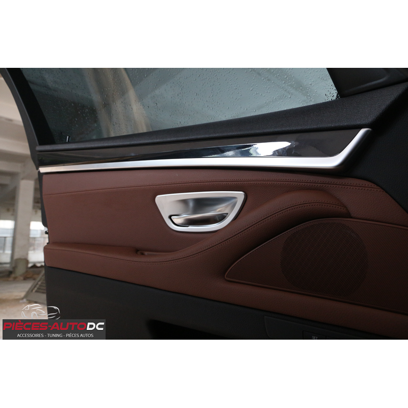 S'adapte pour BMW e60 e61 5er Intérieur Poignée De Porte coques/poignée de porte Les Loges en chrome 