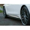 LAME DE BAS DE CAISSE M-PERFORMANCE BMW SÉRIE 4 F32 COUPE F33 CABRIOLET F36 GRAN COUPE  (13-19) - NOIR BRILLANT - POUR PACK M - 