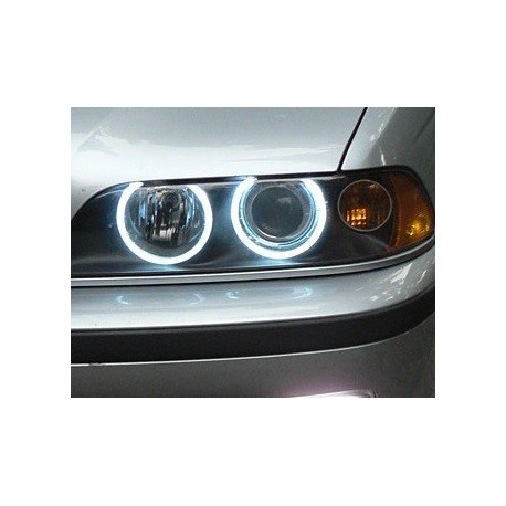 SET ANGEL EYES LED 10W BMW E39 E60 E61 E87 E88 E81 E82 E65 E66 - AUTODC