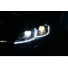 SET DE PHARES AVANT LOOK XENON FACELIFT POUR VW GOLF 7 PHASE 1 (12-16) - CLIGNOTANT DYNAMIQUE - AUTODC
