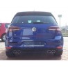 ECHAPPEMENT LOOK R VW GOLF 7 GTD -  (12-17)  - 4 X 95X65 MM - INOX - POUR GTD AVEC SOUND SYSTEM - AUTODC