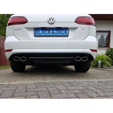Silencieux inox intermédiaire (Front Muffler) - VW Golf 7 et 7.5