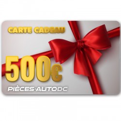 CARTE CADEAU D'UNE VALEUR DE 500€ - AUTODC