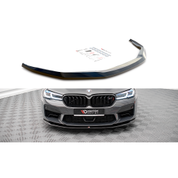 LAME DU PARE-CHOCS AVANT V.3 BMW M5 F90 FACELIFT (20-22) - MAXTON DESIGN - FINITION NOIR BRILLANT - AUTODC