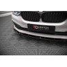 LAME DU PARE-CHOCS AVANT V.2 BMW 5 G30 - MAXTON DESIGN - FINITION NOIR BRILLANT - AUTODC
