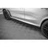 RAJOUTS DES BAS DE CAISSE BMW X6 M-PACK G06 - MAXTON DESIGN - FINITION NOIR BRILLANT - AUTODC