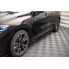 RAJOUTS DES BAS DE CAISSE BMW X7 M G07 - MAXTON DESIGN - FINITION NOIR BRILLANT - AUTODC