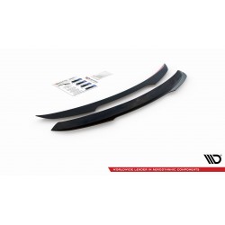 SPOILER CAP MERCEDES-BENZ GLS AMG-LINE X167 - MAXTON DESIGN - FINITION NOIR BRILLANT - AUTODC