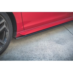 RAJOUTS DES BAS DE CAISSE PEUGEOT 308 GT MK2 FACELIFT - MAXTON DESIGN - FINITION NOIR BRILLANT - AUTODC