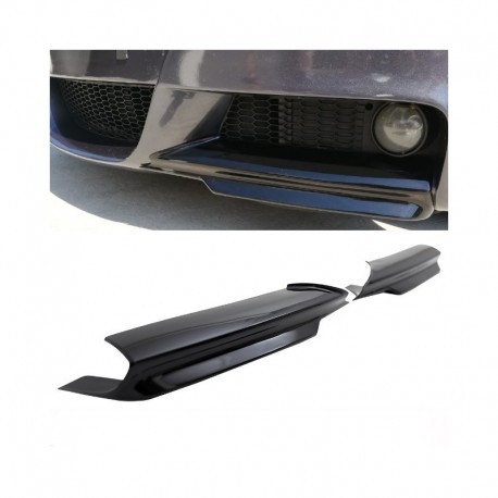 Pare-chocs avant noir brillant pour BMW E90 320I 330I, couvercle d'angle,  garniture, protecteur inférieur, séparateur, Spomicrophone, M-Module LCI  09-12 - AliExpress
