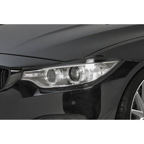 Sourcils de phare de voiture en Fiber de carbone véritable, couverture de  paupières, décoration, pour BMW série 4 F32 F33 F36 M3 F80 M4 F82 F83 2014  – 2018 - AliExpress