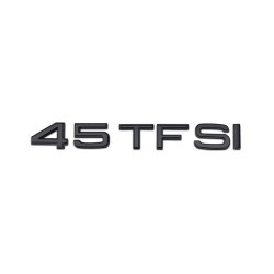 LOGO AUDI 45 TFSI FULL BLACK - ORIGINE AUDI - AUTODC