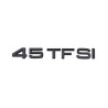 LOGO AUDI 45 TFSI FULL BLACK - ORIGINE AUDI - AUTODC