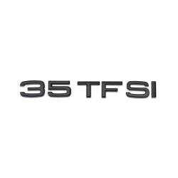 LOGO AUDI 35 TFSI FULL BLACK - ORIGINE AUDI - AUTODC
