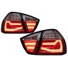 SET FEUX ARRIERES DESIGN LED ROUGE - FUME POUR BMW SÉRIE 3 E90 BERLINE (05-08) - AUTODC