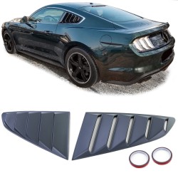 PROTECTIONS DE VITRES LATERALES POUR FORD MUSTANG  (14-22) - AUTODC