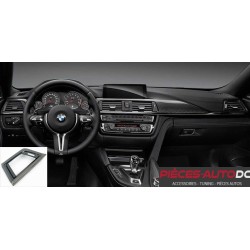 INSERT DE DECORATION DE TABLEAU DE BORD POUR BMW M3 F80 + M4 F82 - CARBON - OEM - AUTODC