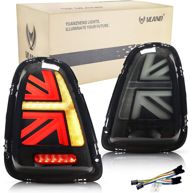 Kit de post-équipement de feux arrière Facelift UNION JACK - Accessoires  MINI