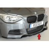 LAME DU PARE-CHOCS AVANT PACK M BMW SERIE 1 F20 - F21 PHASE 1 (11-15) - RIEGER - NOIR BRILLANT - 3-5PORTES - AUSSI M135i - AUTOD