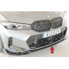 LAME DU PARE-CHOCS AVANT PACK M BMW SERIE 3 G20 G21 LCI PHASE 2 (22-24) - RIEGER - NOIR BRILLANT - BERLINE - TOURING - AUTODC