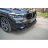 LAME DU PARE-CHOCS AVANT - SPLITTER BMW X5 G05 M-PACK - MAXTON DESIGN - FINITION CARBONE - AUTODC