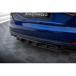 STREET PRO CENTRAL DIFFUSEUR ARRIERE AUDI A4 COMPETITION B9  - MAXTONDESIGN - AUTODC