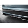 Central Arriere Splitter (avec une barre verticale) BMW X1 M-Pack U11 MAXTON DESIGN - FINITION NOIR BRILLANT - AUTODC