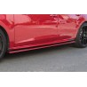RAJOUTS DES BAS DE CAISSE POUR v.1 Seat Leon Mk3 Cupra/ FR Facelift MAXTON DESIGN - ROUGE - NOIR - AUTODC