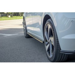 SET DES DIFFUSEUR DES BAS DE CAISSE VW POLO MK6 GTI MAXTON DESIGN - ROUGE - AUTODC
