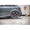 Lame Du Pare Chocs Arriere Audi RS3 8V Sportback MAXTON DESIGN - NOIR BRILLANT - AUTODC