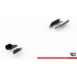 Side Flaps Audi RS3 8V Sportback MAXTON DESIGN - NOIR BRILLANT - AUTODC