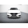 LAME DU PARE-CHOCS AVANT V.4 BMW 5 M-PACK G30 / G31 - MAXTONDESIGN - FINITION NOIR BRILLANT - AUTODC