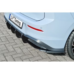 LAME DE DIFFUSEUR ARRIERE POUR VW GOLF 8 GTD (19-24) - NOIR MAT