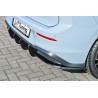 LAME DE DIFFUSEUR ARRIERE POUR VW GOLF 8 GTD (19-24) - NOIR MAT