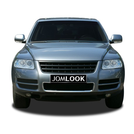 Calandre, JOM, VW Touareg (7L) 02-06, sans sigle, noir (modèle