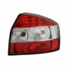 Feux arrière, LED, Audi A4 01-04, rouge/clair - AUTODC