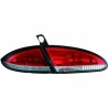SET DE FEUX ARRIERES DESIGN ROUGE POUR SEAT LEON (04-09) - AVEC LED - AUTODC