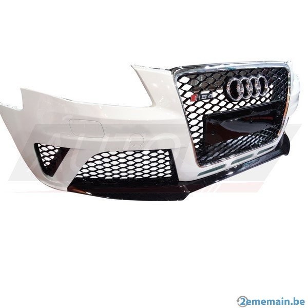 Pour Audi A4 B8 RS4 Regardez 07-12 Calandre Noir Brillant S-LINE S4 Pare-Chocs # 