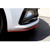 LAME DU PARE-CHOCS AVANT - SPLITTER V.5 VW POLO MK6 GTI  - ROUGE - MAXTON DESIGN - AUTODC