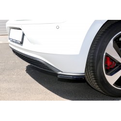LAME DU PARE-CHOCS ARRIERE VW POLO MK6 GTI - ROUGE - MAXTON DESIGN - AUTODC